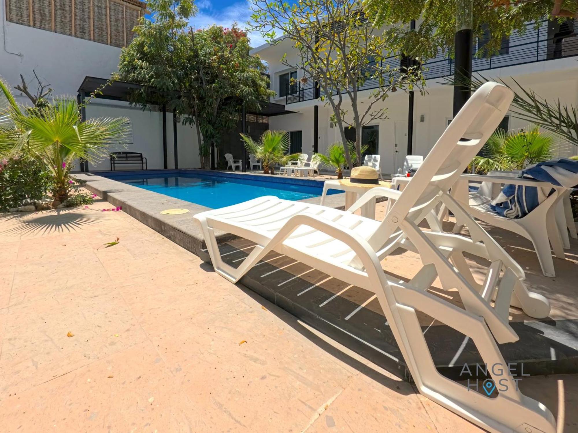 Commercial Zone Studios, Pool, Bbq And Beach 7 Blocks La Paz Exteriör bild